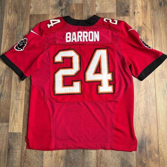 Tampa Bay Buccaneers Jersey Men's Size Large 44 Red Nike On Field Stitched 3465 - Picture 2 of 10